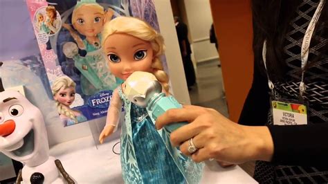 frozen elsa doll singing let it go